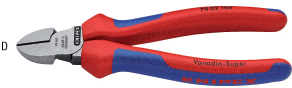 N35304: Tronchesi a taglienti diagonali; KNIPEX