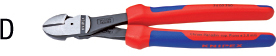 N35322: Tronchesi a taglienti diagonali a grande effetto; KNIPEX