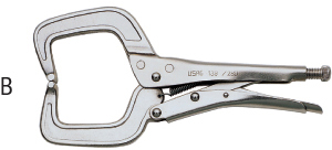 N35332: Pinze regolabili autobloccanti a collo di cigno; USAG