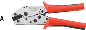N35405: Pinze crimpatrici a cremagliera per terminali a bussola; FORMAT