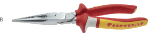N35425: Pinze a becchi mezzitondi VDE; FORMAT