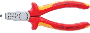 N35502: Pinze crimpatrici per terminali a bussola VDE; KNIPEX