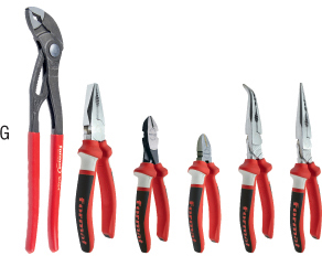 N35532: Assortimenti di pinze e tronchesi; FORMAT