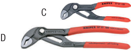 N35593: Pinze regolabili a cerniera; KNIPEX