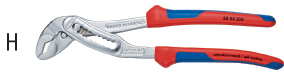N35608: Pinze regolabili a cerniera chiusa; KNIPEX