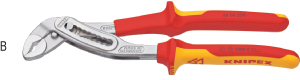 N35611: Pinze regolabili a cerniera VDE; KNIPEX