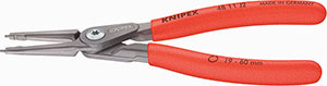 N35619: Pinze a becchi diritti per anelli elastici di sicurezza per interni; KNIPEX