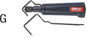 N35644: Sguainacavi con staffa di tenuta; USAG