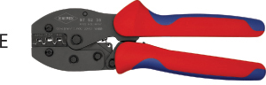 N35927: Pinze crimpatrici a cremagliera per capicorda; KNIPEX