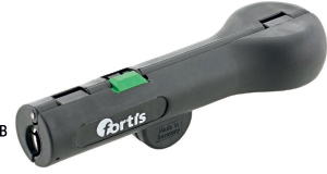 N37010: Sguainacavi con semigusci richiudibili; FORTIS