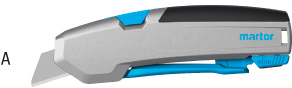 N40419: Coltelli di sicurezza con ritorno automatico della lama; MARTOR