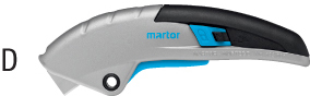 N40419: Coltelli di sicurezza con ritorno automatico della lama; MARTOR