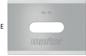 N40419: Lame di ricambio per coltelli di sicurezza con ritorno automatico della lama; MARTOR