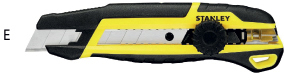 N40716: Cutter con lama a spezzare da 18 mm; STANLEY