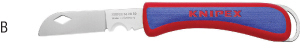 N40910: Coltello per elettricisti; KNIPEX