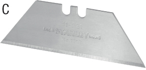 N45020: Lame trapezoidali per coltelli; STANLEY