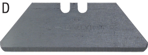 N45030: Lame trapezoidali per coltelli; STANLEY