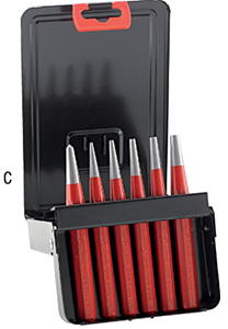 N55045: Assortimento di punzoni e bulino; FORMAT