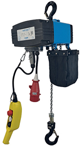 P10014: Paranco elettrico a catena con gancio di sospensione - Volt Trac; TRACTEL