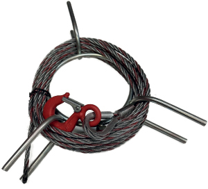 P10315: Funi in acciaio speciale per argani; TRACTEL