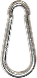 P10620: Moschettoni in acciaio zincato; CARCANO