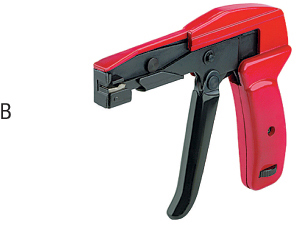 P12596: Pinze per fascette in nylon; NO LABEL