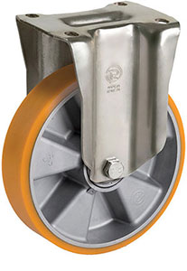 P30805: Ruote in poliuretano "TR" con nucleo in alluminio; TELLURE ROTA