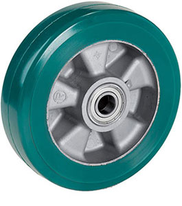 P30820: Ruote in poliuretano "TR-ROLL" con nucleo in alluminio; TELLURE ROTA