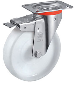 P30860: Ruote monolitiche in poliammide 6; TELLURE ROTA