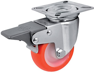 P30875: Ruote in poliuretano termoplastico con nucleo in poliammide 6; TELLURE ROTA