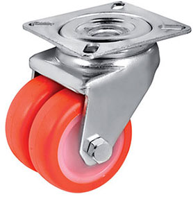 P30890: Ruote in poliuretano termoplastico con nucleo in poliammide 6; TELLURE ROTA