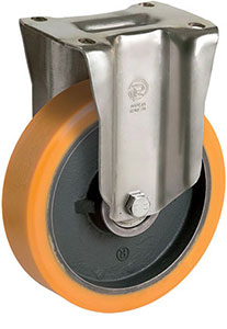 P30920: Ruote in poliuretano "TR" con nucleo in ghisa meccanica; TELLURE ROTA