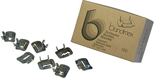 P60560: Graffe per fascetta a nastro; BANDIMEX