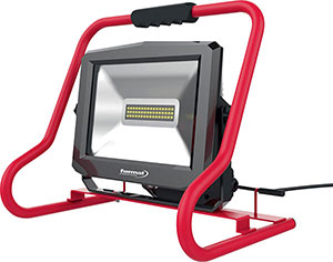 P90050: Faretto a LED con supporto in acciaio - alimentazione 230VAC; FORMAT