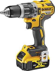 R05450: Trapano avvitatore a percussione DCD796P2-QW; DEWALT
