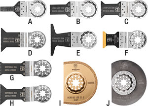 R20092: Accessori per taglio con attacco Starlock; FEIN