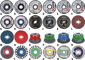 R20380: Accessori sistema X-LOCK; BOSCH