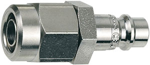 R80170: Innesto rapido eSafe serie 320 con portagomma Stream-Line; CEJN