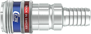 R80339: Rubinetto rapido eSafe serie 315 con portagomma a resca; CEJN