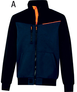 S02440: Felpe a collo alto; DELTAPLUS