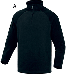 S02480: Pile collo alto con zip; DELTAPLUS