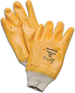 S10330: Guanti in cotone interamente rivestiti in nitrile giallo; HONEYWELL