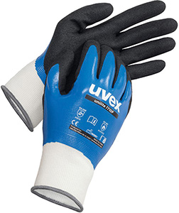 S10522: Guanti in maglia spalmati in nitrile; UVEX