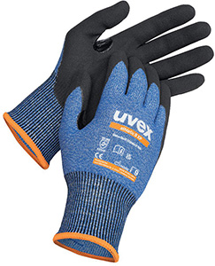 S10524: Guanti in maglia spalmati in microschiuma di nitrile; UVEX