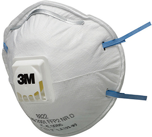 S20480: Facciale filtrante con protezione FFP2 NR D con valvola; 3M