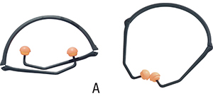 S25125: Inserti auricolari con archetto; HOWARDLEIGHT