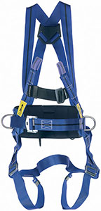 S55026: Imbracatura a 2 punti di ancoraggio con cintura di posizionamento; MILLER