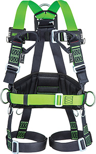 S55039: Imbracature a 2 punti di ancoraggio con cintura di posizionamento imbottita; MILLER