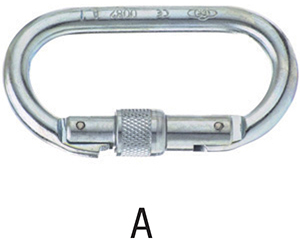 S55123: Moschettoni a ghiera; MILLER