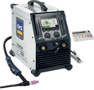 T55324: Inverter per saldatura TIG in HF mod. TITANIUM 230 AC/DC FV; GYS